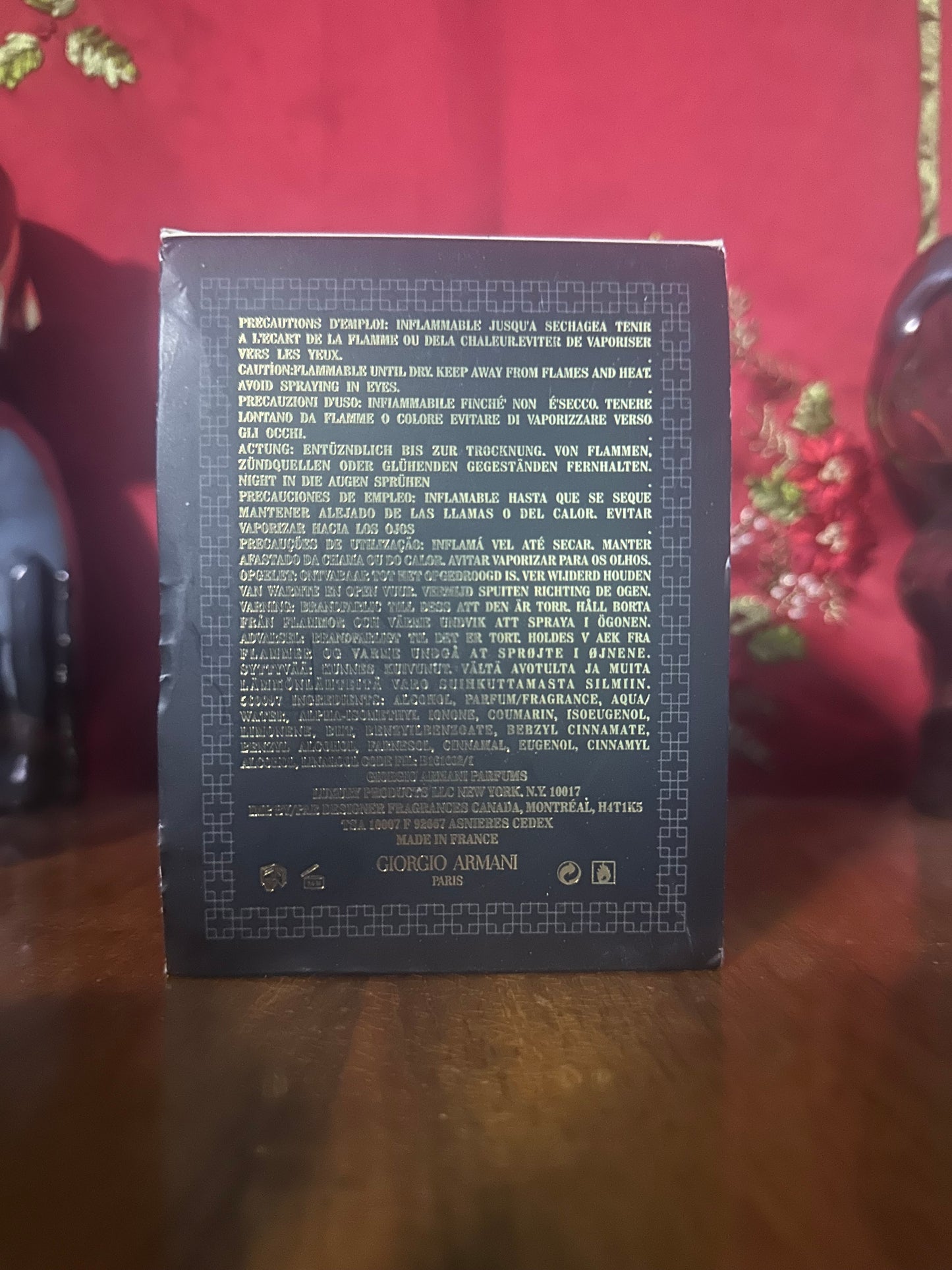 Armani prive Cuir Noir Giorgio Armani 100ml