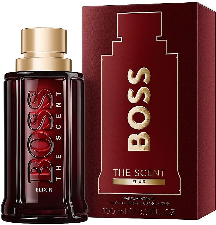 The Scent Elixir Hugo Boss 100ml, Parfum Barbati (sigilat)
