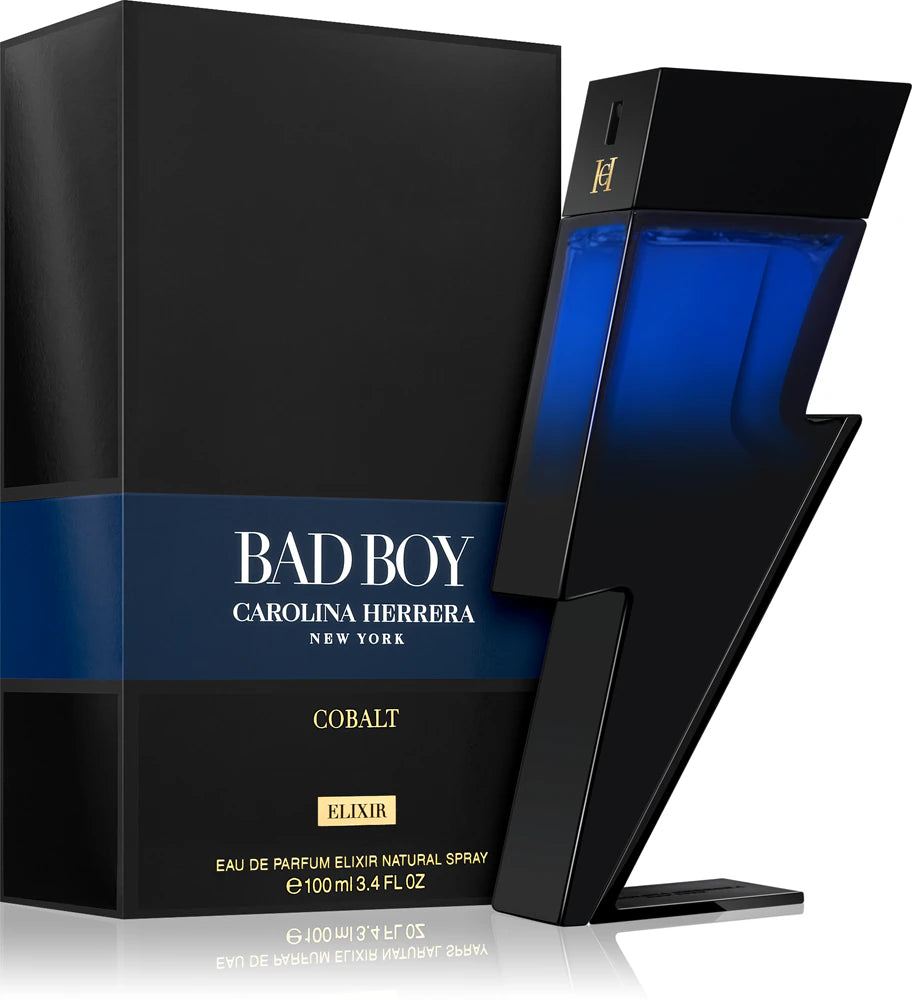 Bad Boy Cobalt Elixir Carolina Herrera 100ml, Parfum Bărbați (sigilat)